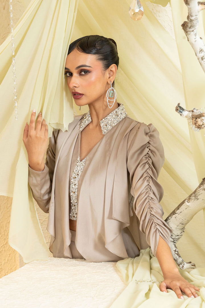 Golden Haze Drape Set