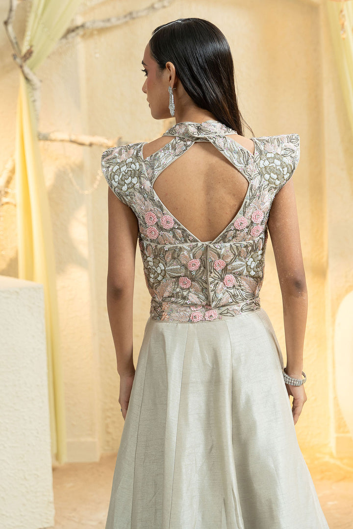 Ethereal Ivory Handcrafted Lehenga