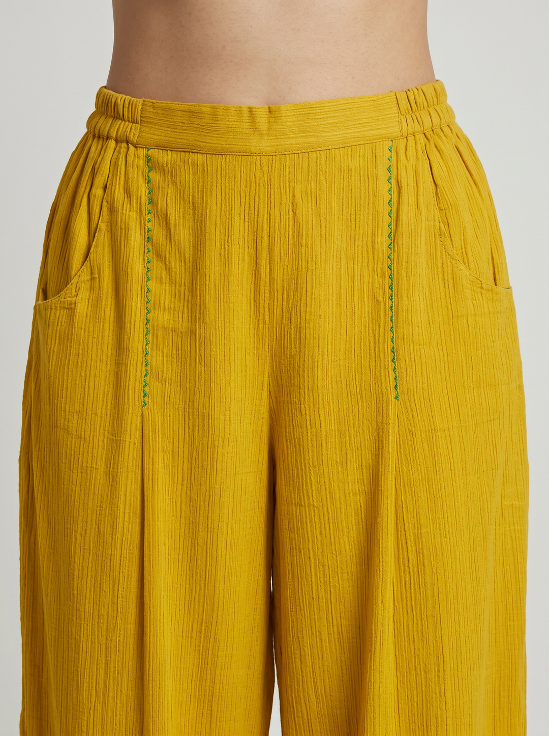 Mustard Yellow Relaxed Co-Ord Set