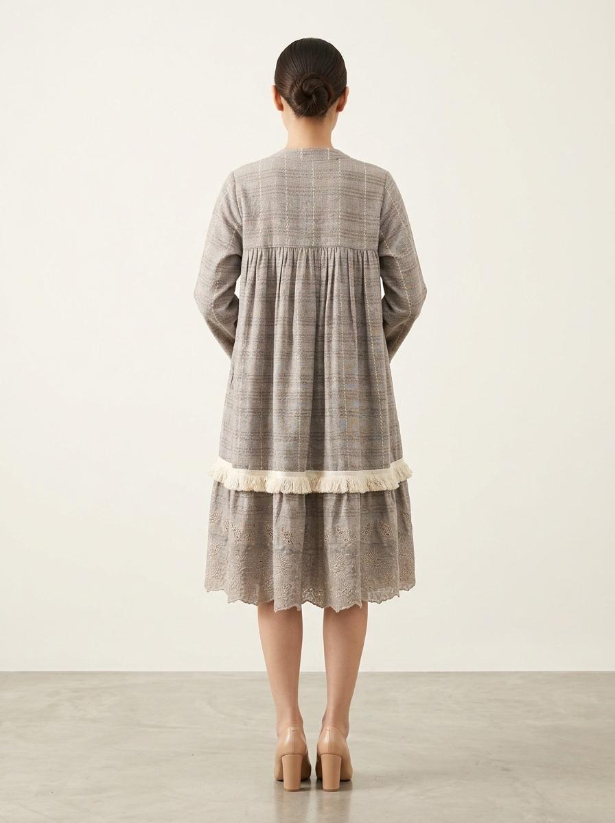 Haze Hand-loom Dress
